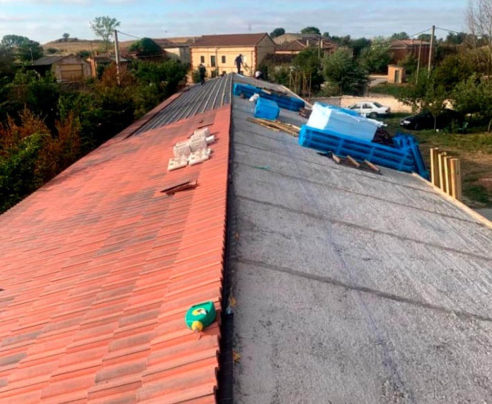 Cubiertas y Tejados Castilla reparación de tejado